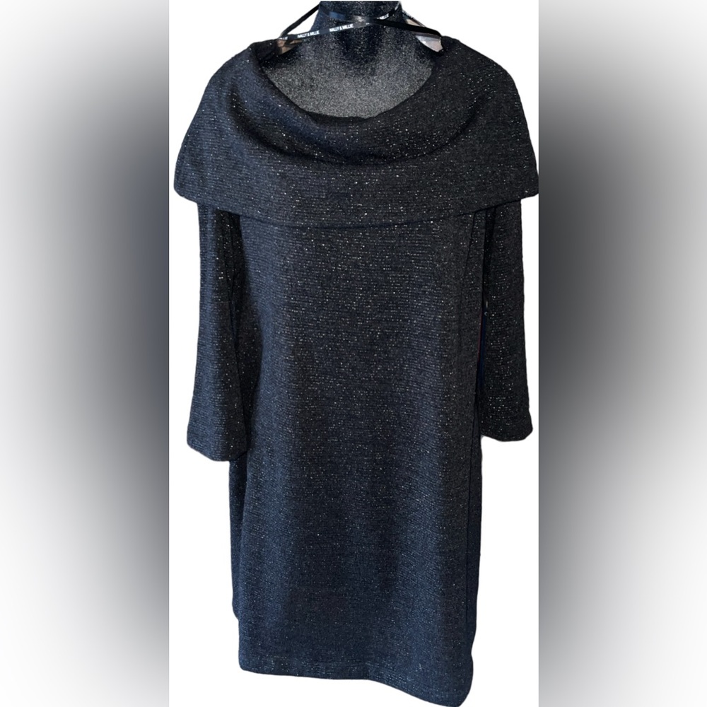 Nally & Millie Sparkle Off the Shoulder Dress